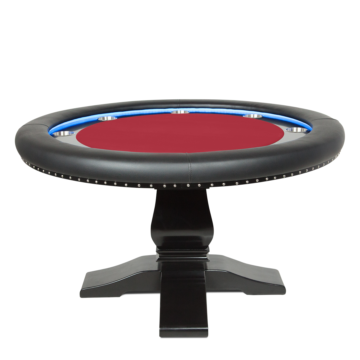 BBO Ginza Round LED Poker Table