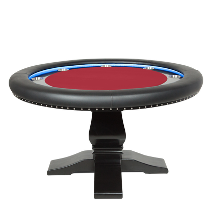 BBO Ginza Round LED Poker Table