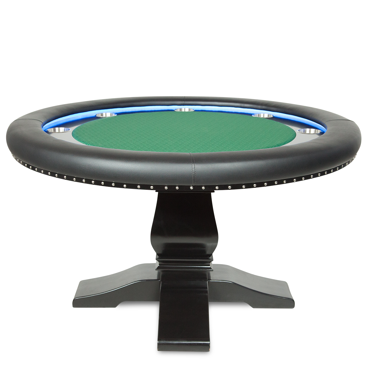 BBO Ginza Round LED Poker Table