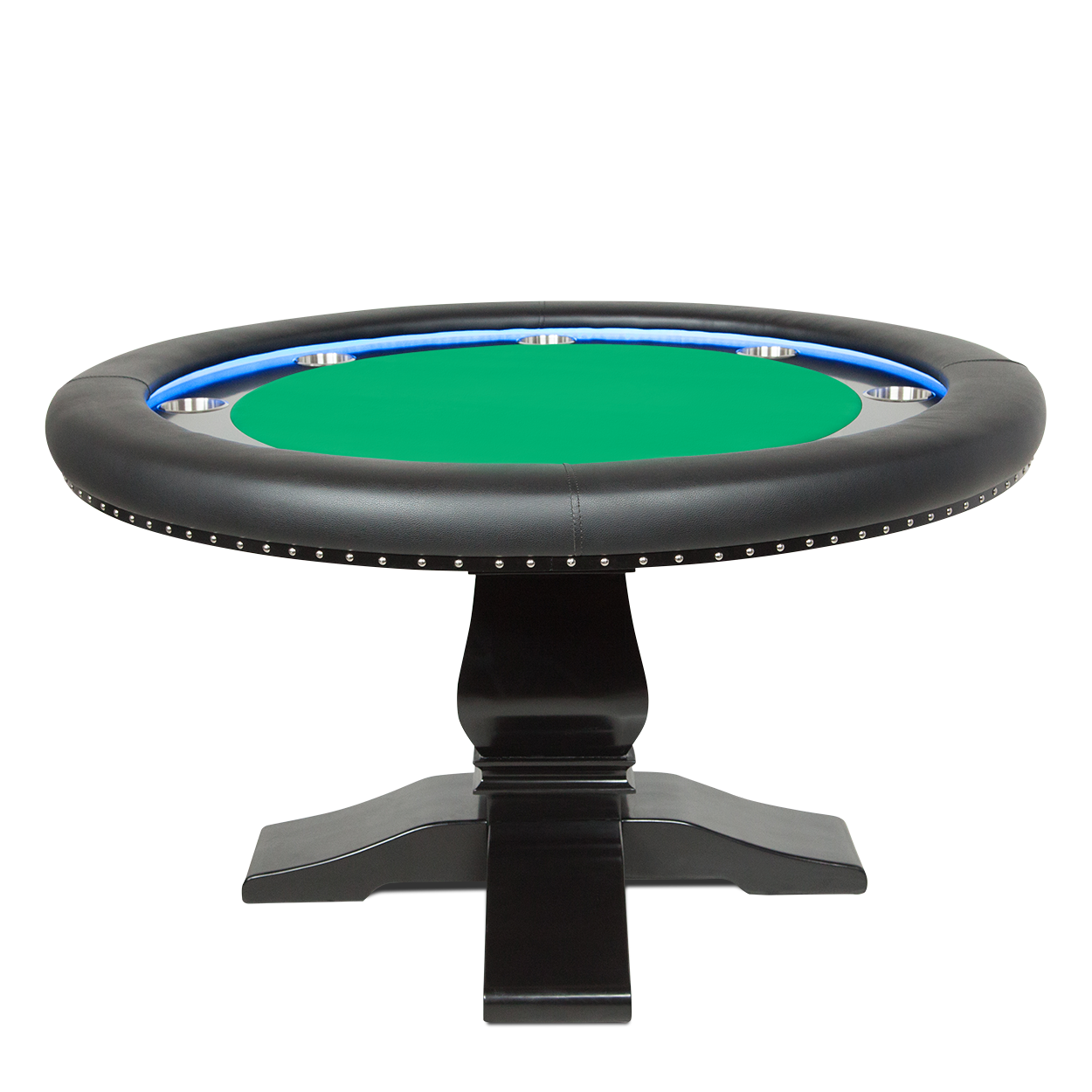 BBO Ginza Round LED Poker Table