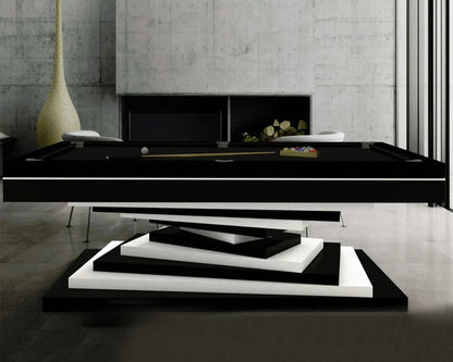 White Billiards Neavio Modern Slate Pool Table