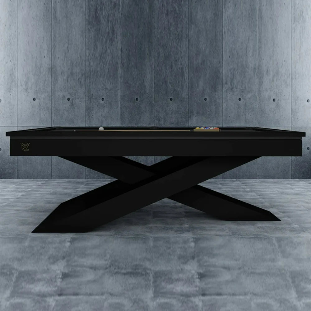 White Billiards Ultimate Modern Slate Pool Table