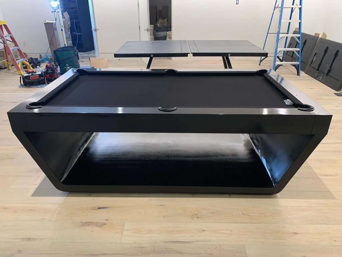White Billiards Sofia Modern Slate Pool Table