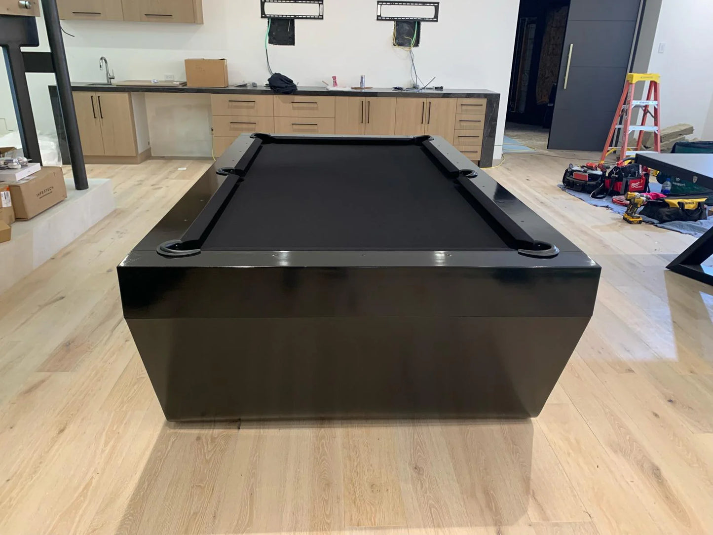 White Billiards Sofia Modern Slate Pool Table