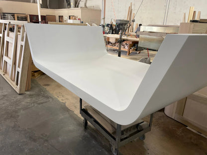 White Billiards Sofia Modern Slate Pool Table
