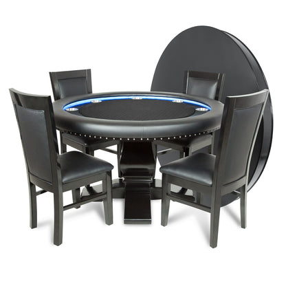BBO Ginza Round LED Poker Table