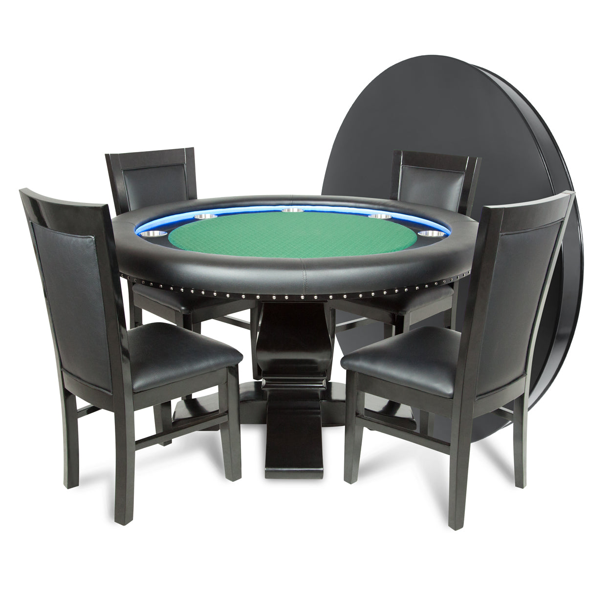 BBO Ginza Round LED Poker Table